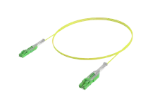 Cabo de conexão duplex monomodo com um único conector - LC/APC para LC/APC