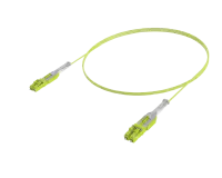 Cabo de conexão duplex OM5 com um único conector - LC/UPC para LC/UPC