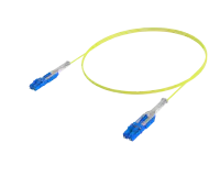 Cabo de conexão duplex monomodo com um único conector - LC/UPC para LC/UPC
