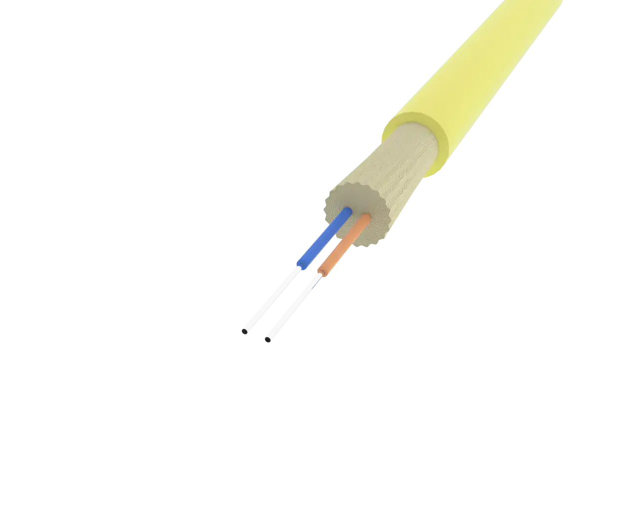 Construcción del cable: cable simple dúplex de 2 mm