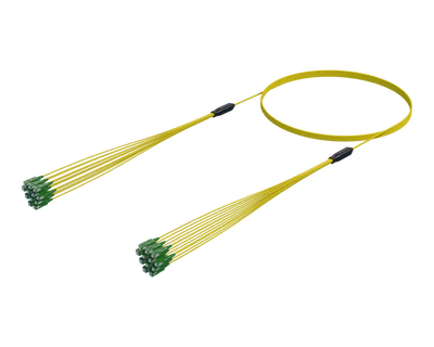 SC/APC Micro Cable Assembly, 12-Fiber, Single-mode G.657.A1