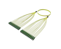 Conjunto de Microcabo SC/APC, 24 Fibras, Monocabo G.657.A1