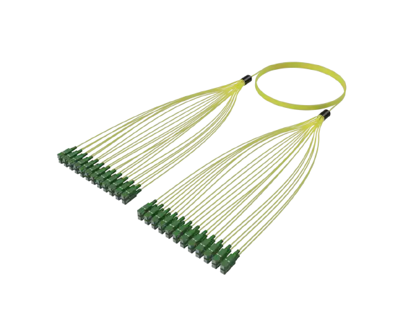 Conjunto de Microcabo SC/APC, 24 Fibras, Monocabo G.657.A1