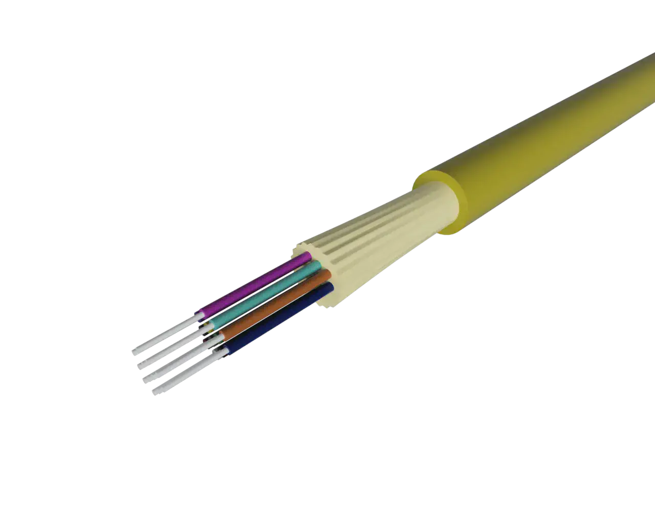 Microcable Redondo SlimCORE™, Monomodo, 12 Fibras