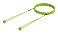 Conjunto de cable de fibra preterminado SC/UPC-SC/UPC, OM5, verde lima