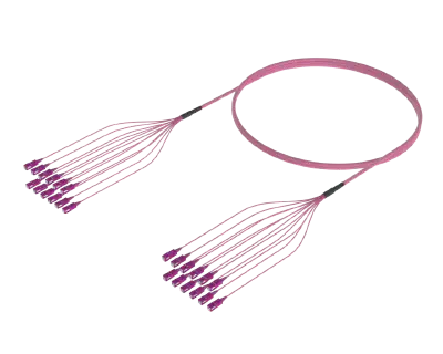 Câble à fibres optiques pré-terminé SC/UPC-SC/UPC, monomode G.657.A1, 12 fibres