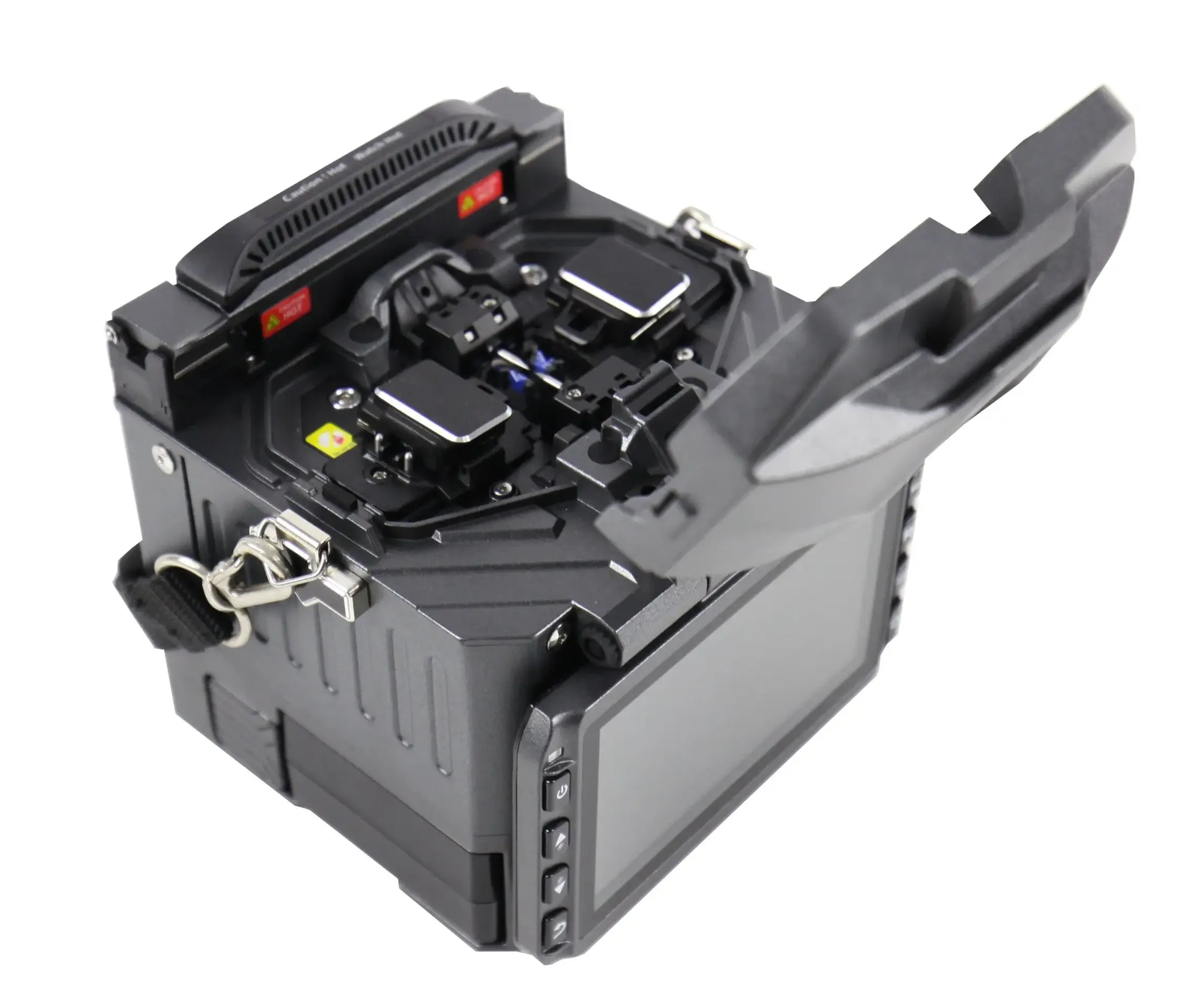 FiberFox 5C+ Premium fusion splicer open view